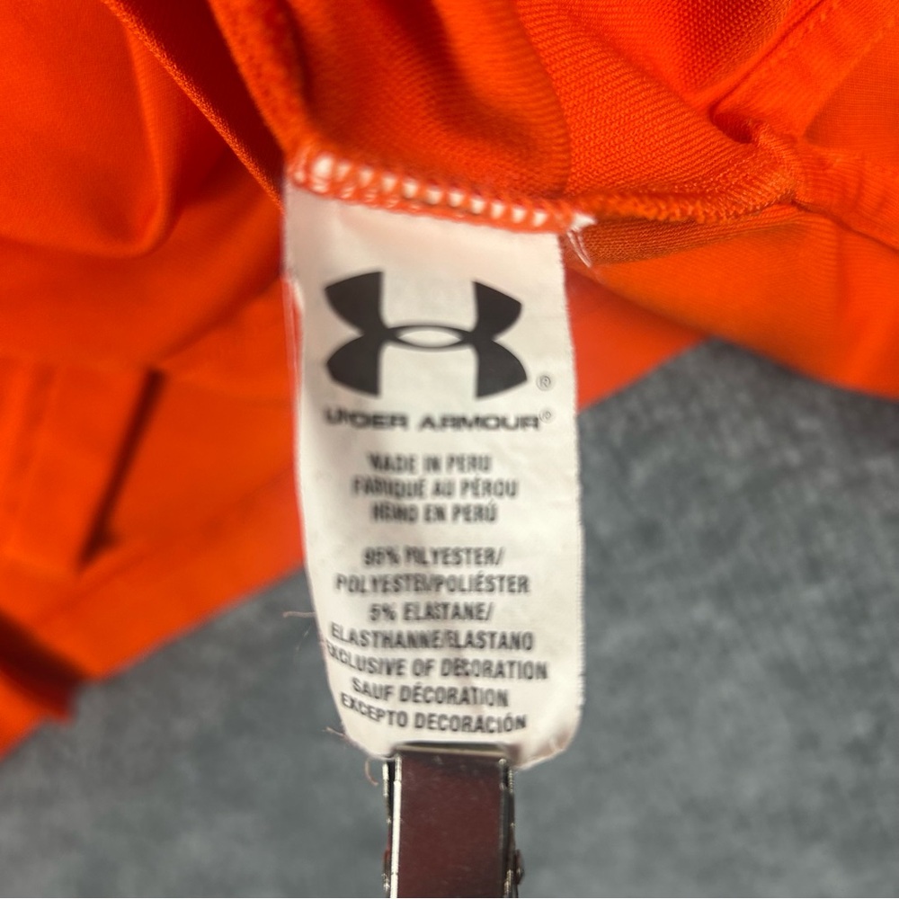 Under Armour Sam Houston State Orange Polo Shirt Men’s Large - Picture 4 of 12